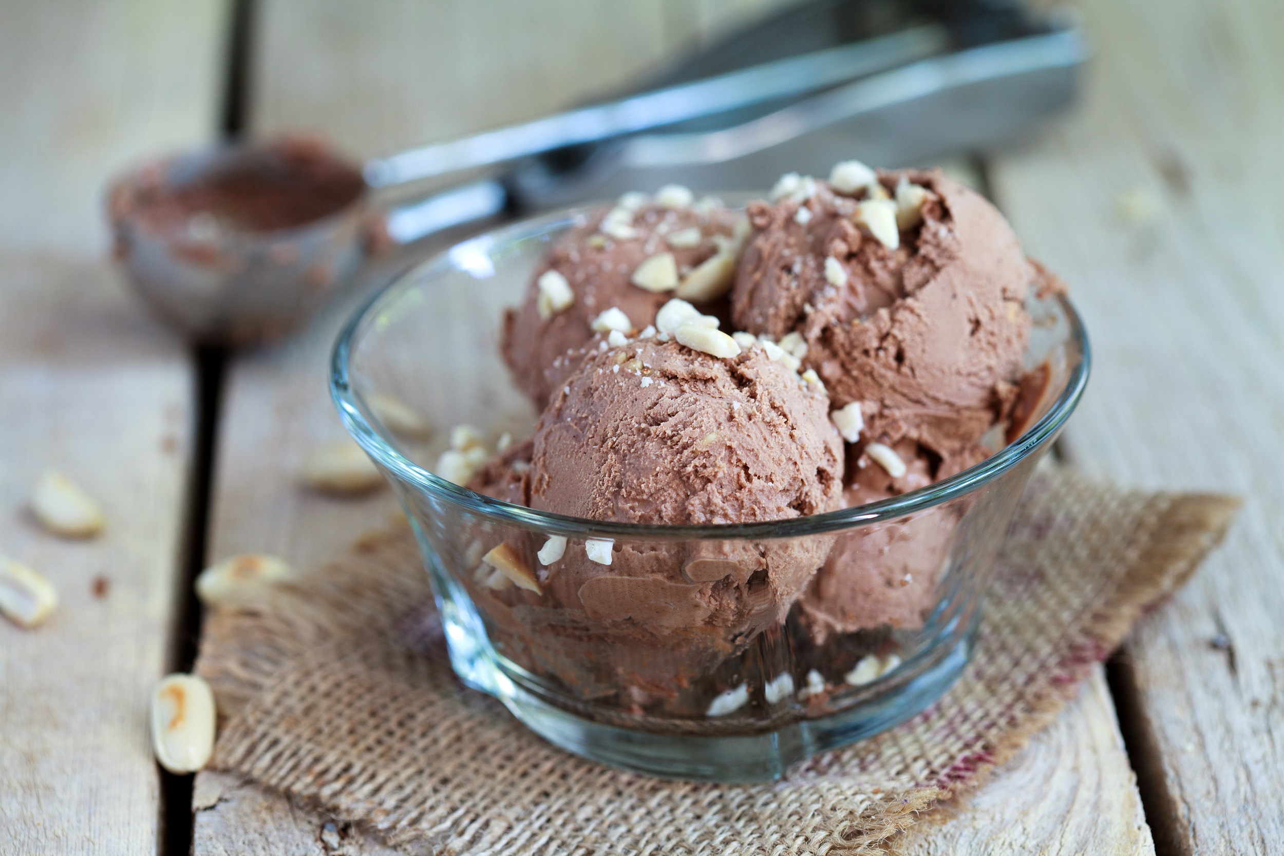 Chocolade-ijs - Maag Darm